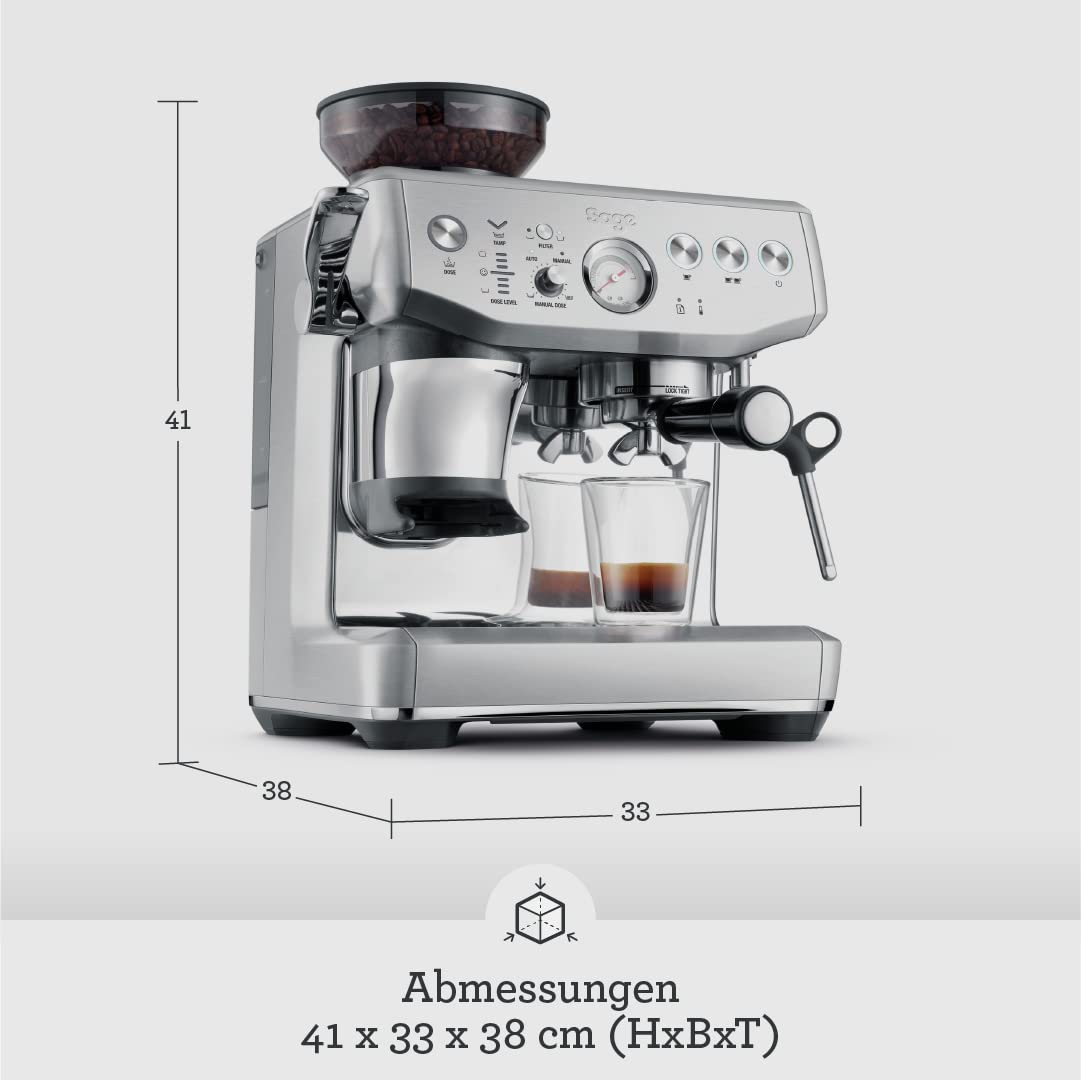 Sage The Barista Express Impress, Kaffeemaschine, Zwetschgenblau