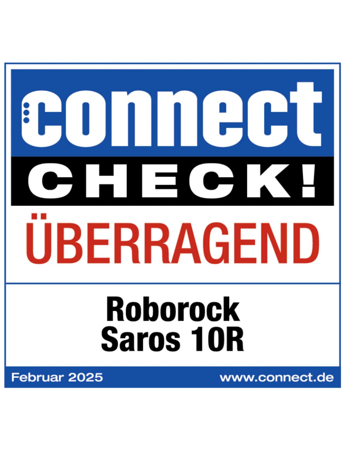 roborock Saros 10R Saugroboter mit Wischfunktion&angebbarem Wischmopp
