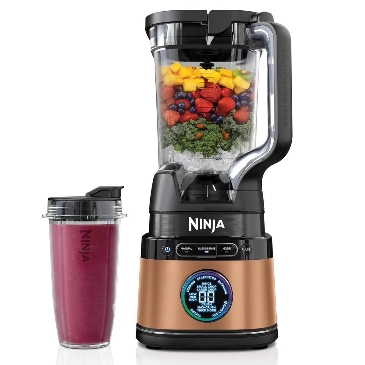 Ninja 2-in-1 Detect Power Mixer Pro & Single Serve