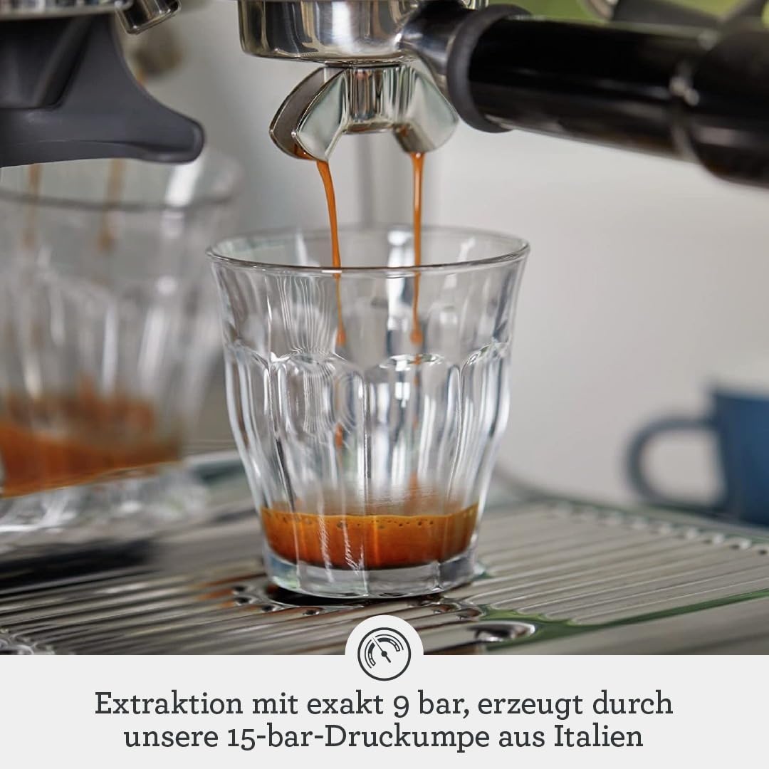 Sage The Barista Express, Kaffeemaschine, Gebürsteter Edelstahl
