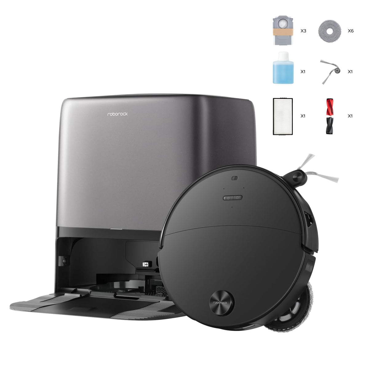 roborock Saros 20 Neo Saugroboter mit Wischfunktion, 36.000 Pa Saugkraft
