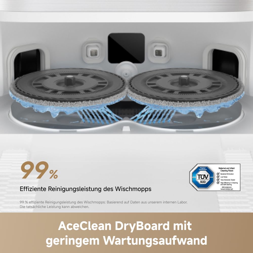 dreame L50 Ultra AE Saugroboter, Mopp-Selbstreinigung 100 °C, 28.000 Pa