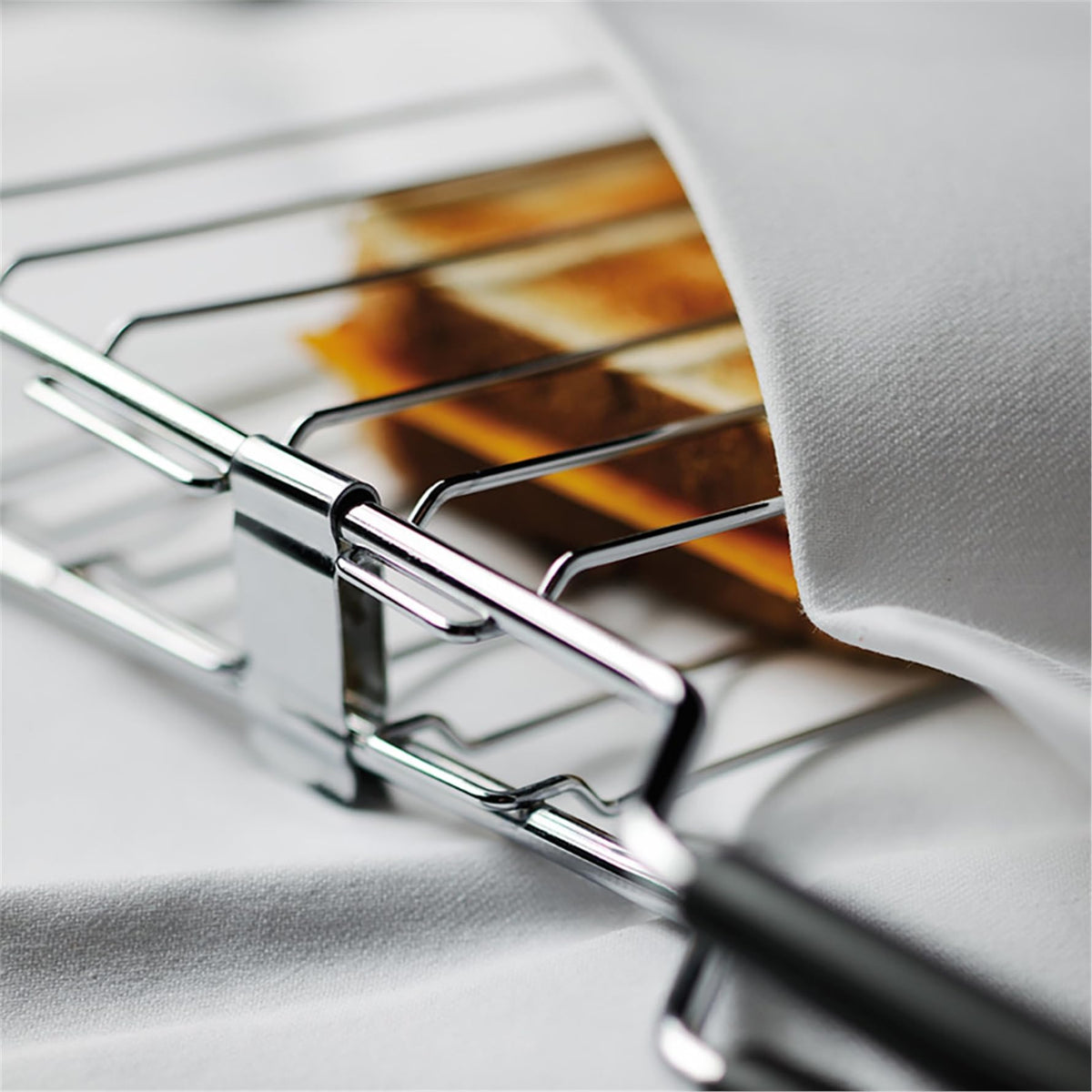 KitchenAid Toaster für 2 Scheiben mit Sandwich-Zange - Artisan - Retro Toast Machine - Verschiedene Funktionen und Bräunungsstufen - Silber