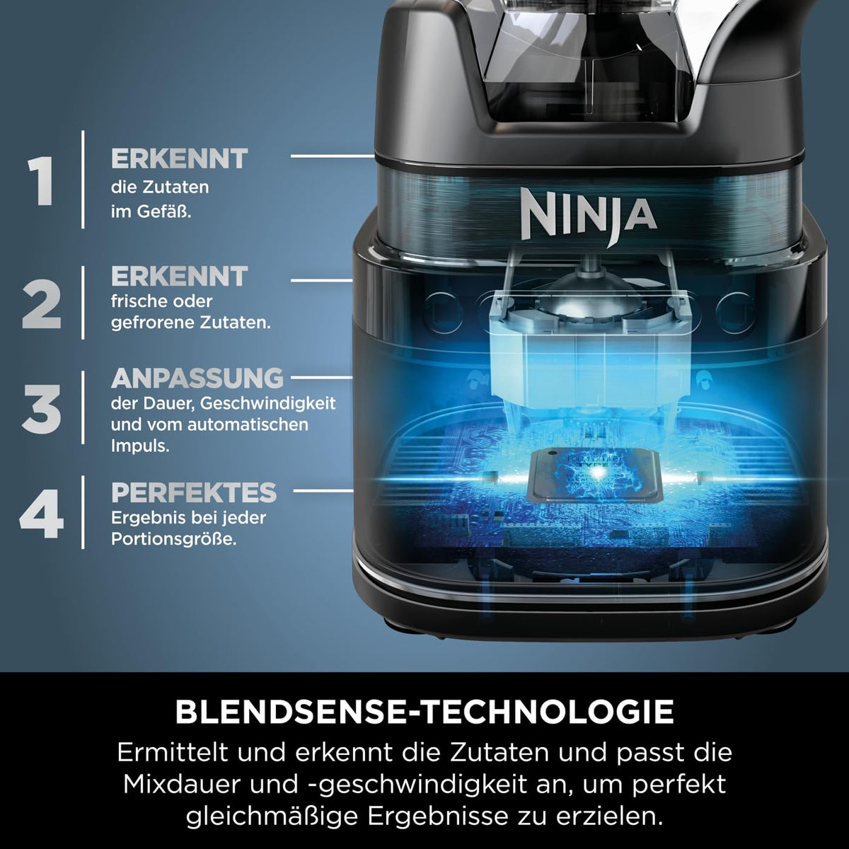 Ninja 2-in-1 Detect Power Mixer Pro & Single Serve