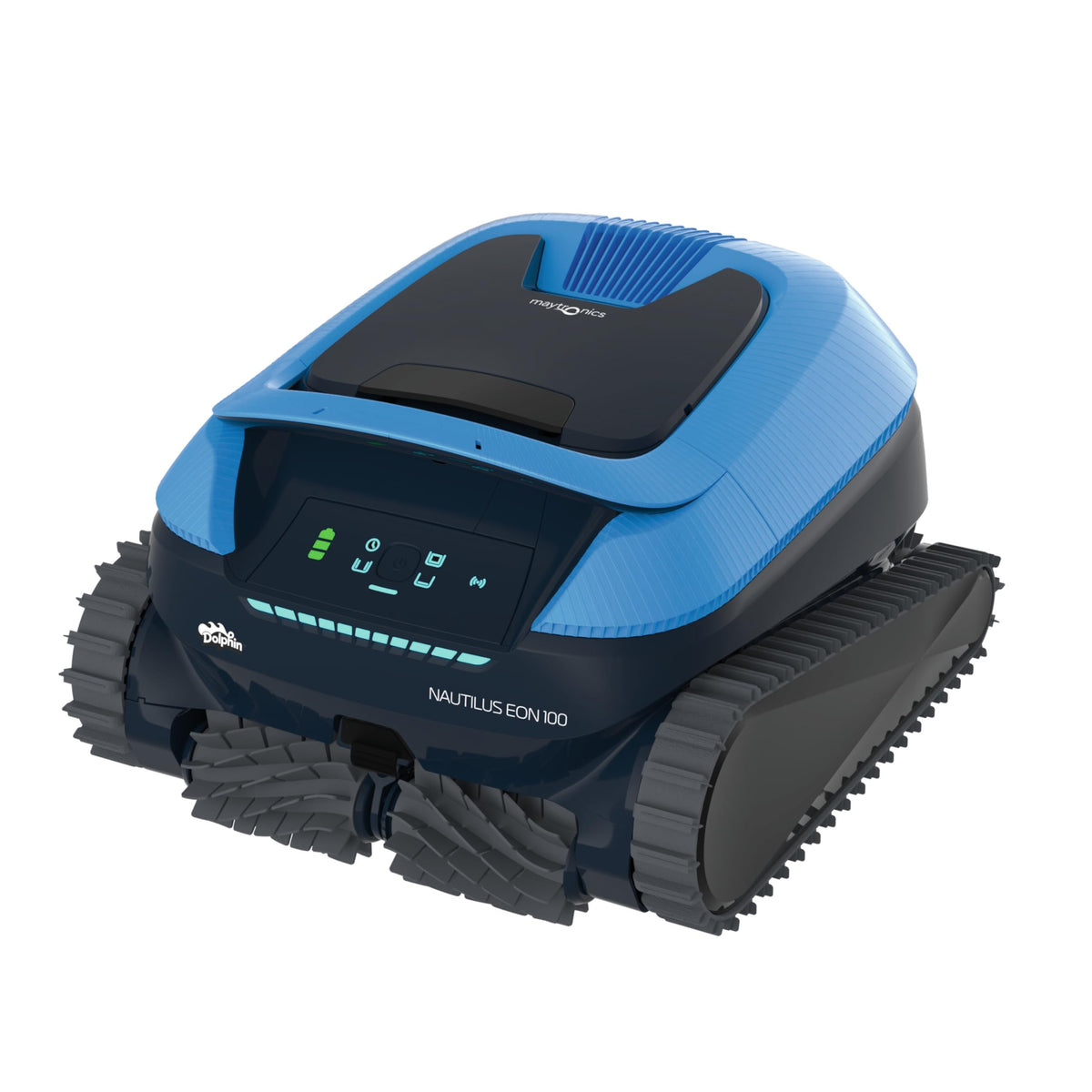 Dolphin (NEW Nautilus EON 100 Poolroboter Boden und Wand, Treppen, Wasserlinienreinigung, Feiner Filter, UltraRun-Reinigungen, App-Steuerung, Intelligente Navigation, Eingelassene Pools bis zu 15m