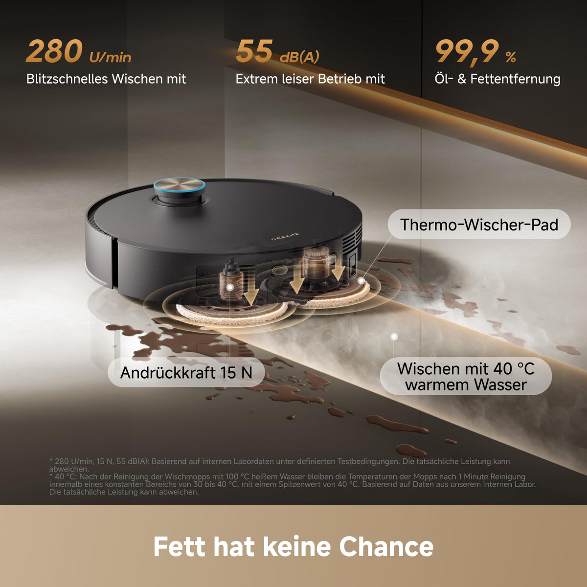 dreame X60 Pro Ultra Complete Saugroboter mit UltraExtend-Armen,42.000Pa