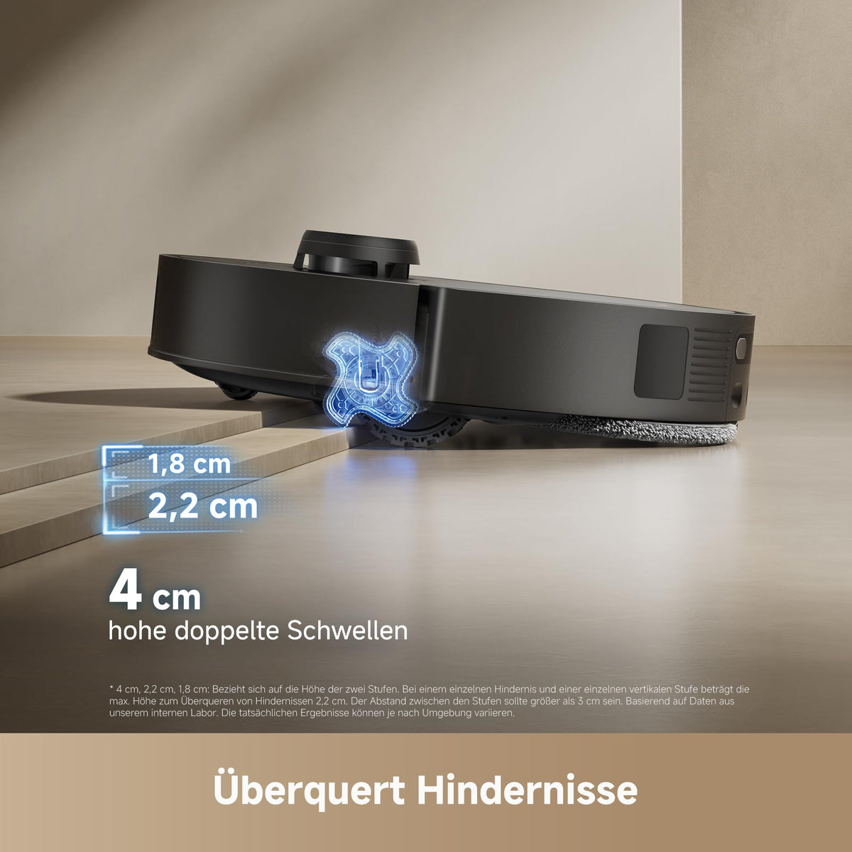 dreame L50s Pro Ultra Saugroboter mit Wischfunktion, 30.000 Pa