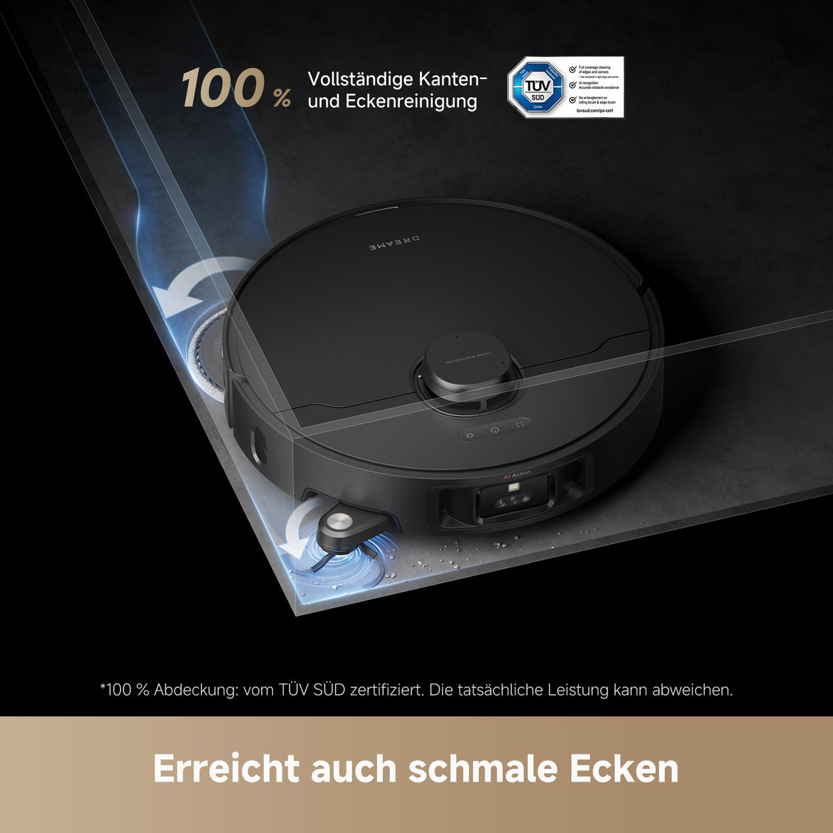 dreame L40s Pro Ultra Saugroboter mit Wischfunktion,19.000 Pa