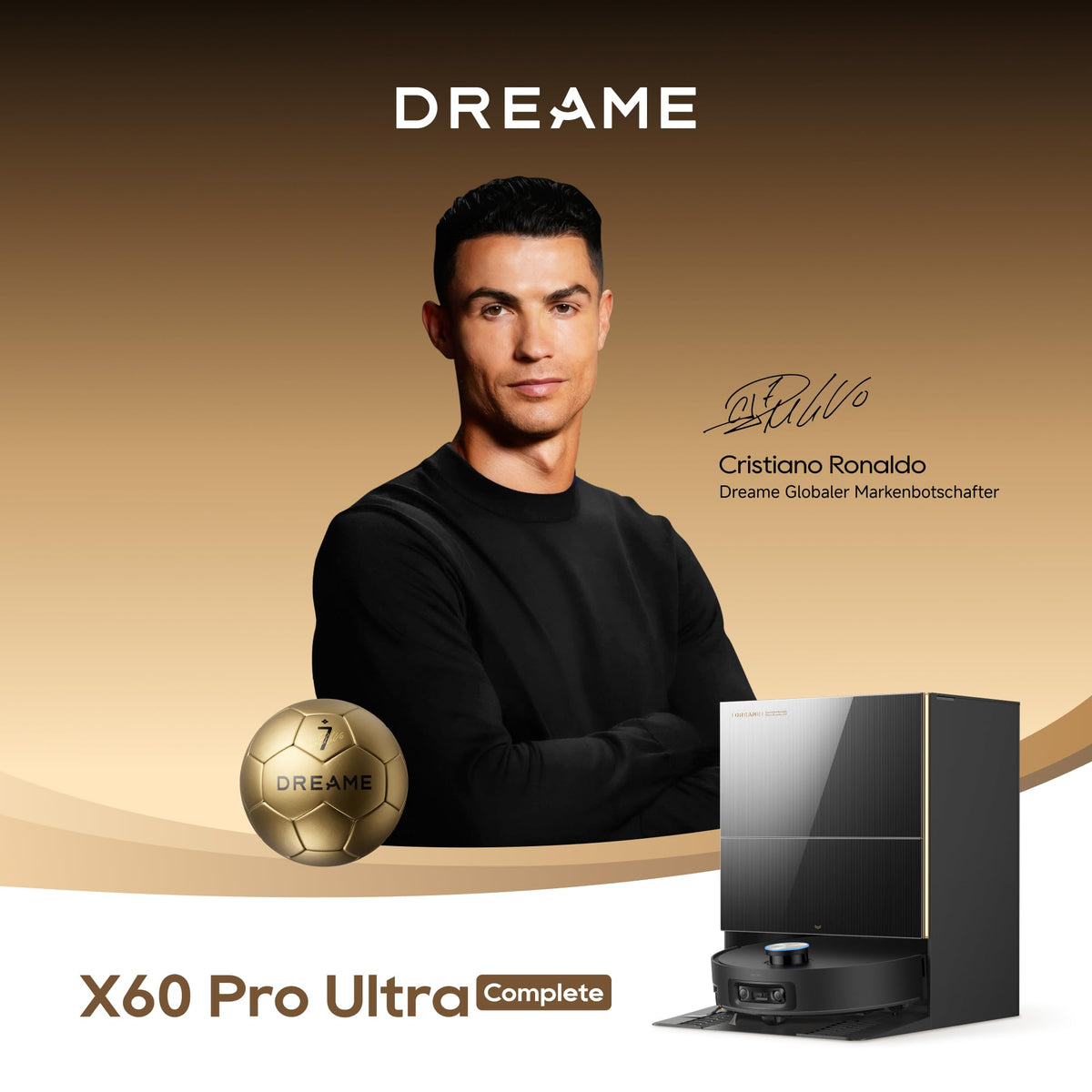 dreame X60 Pro Ultra Complete Saugroboter mit UltraExtend-Armen,42.000Pa
