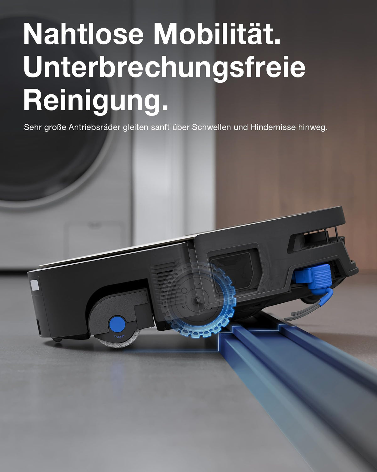 ECOVACS X12S OMNICYCLONE Care kit Saugroboter mit Wischfunktion, 53AW Blast
