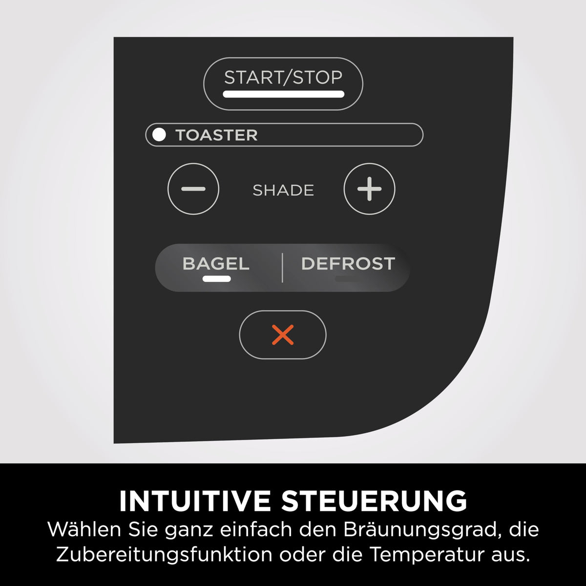 Ninja Foodi 3-in-1 Toaster, Elektrogrill mit Deckel, Edelstahl, ST202EU