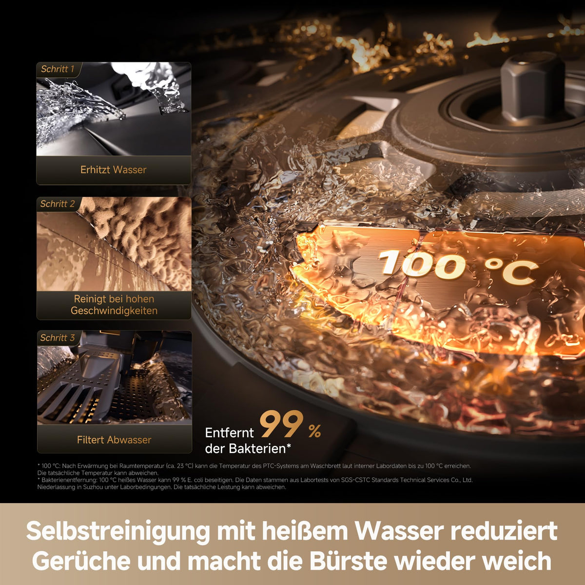 dreame X50s Ultra Saugroboter mit Wischfunktion, Ultradünnem 7,95-cm-Design