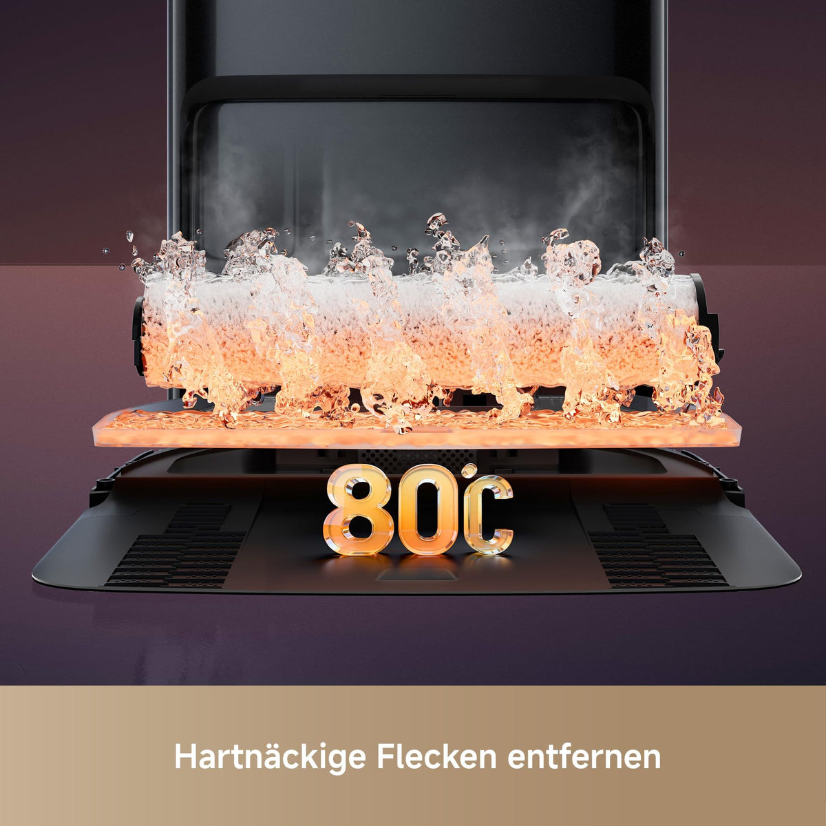 MOVA Z60 Ultra Roller Complete, HydroForce-Wischen, AutoShield-Tech Schwarz