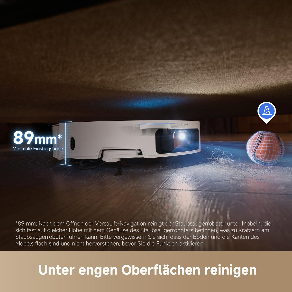 dreame X50 Ultra Complete Saugroboter mit Wischfunktion,20.000 Pa