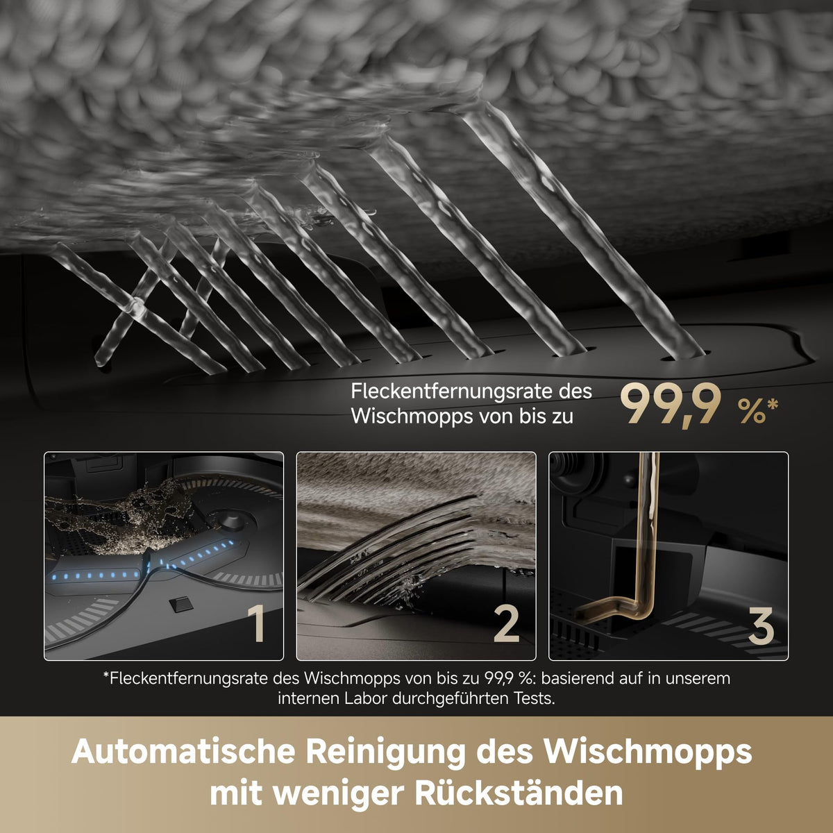 dreame X50 Master Saugroboter mit kompakter 24,9-cm-Basisstation