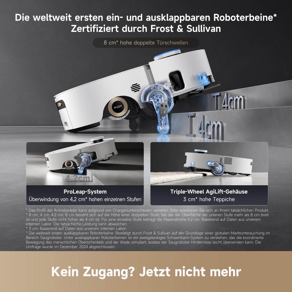 dreame Aqua10 Ultra Roller Complete Saugroboter mit AquaRoll-Wischmopp
