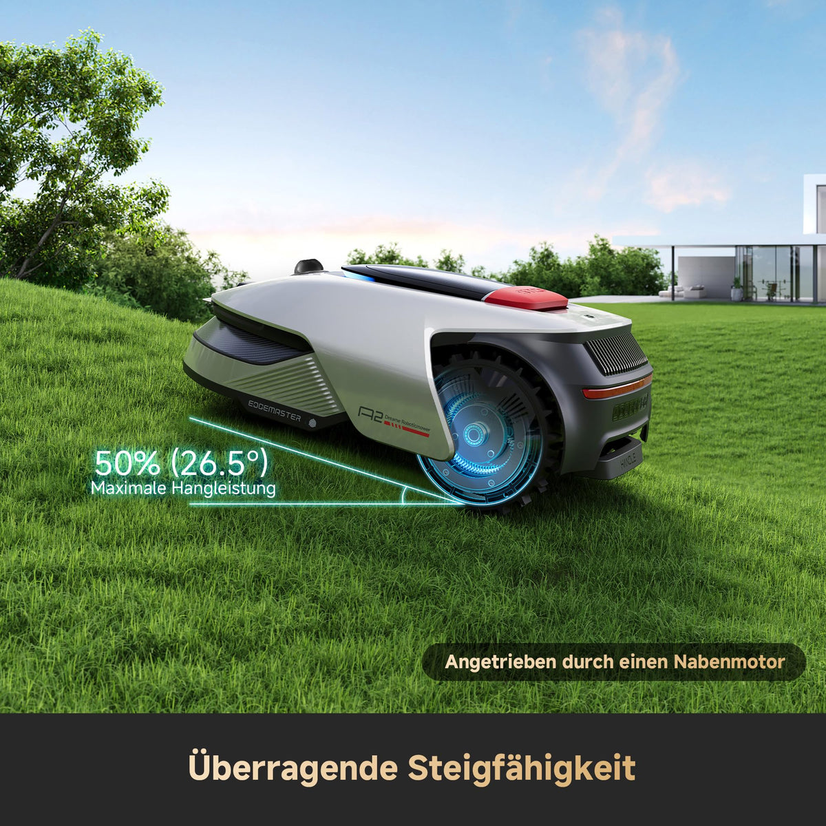 DREAME A2 1200 Mähroboter – Kabellos ohne RTK, für Flächen bis zu 1200 m²