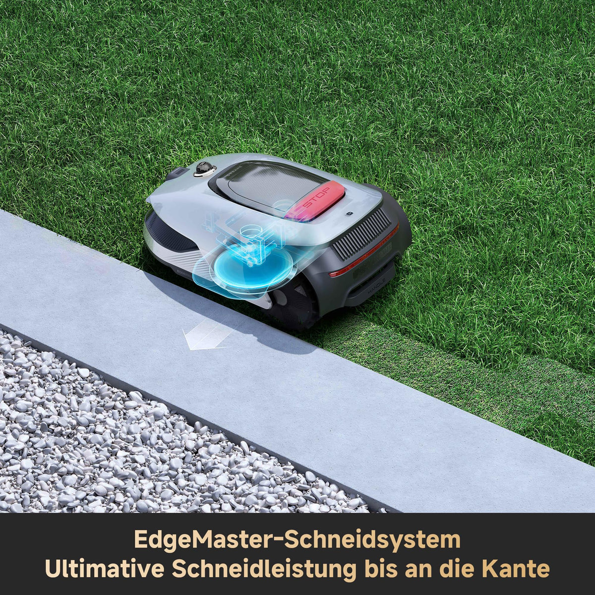 DREAME A2 1200 Mähroboter – Kabellos ohne RTK, für Flächen bis zu 1200 m²