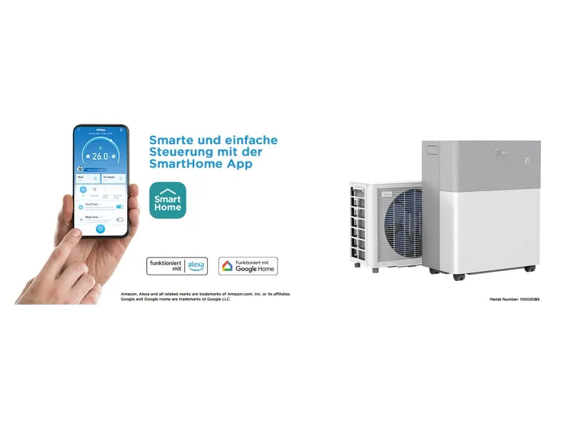 Midea PortaSplit 3,5 kW Mobile Klimaanlage